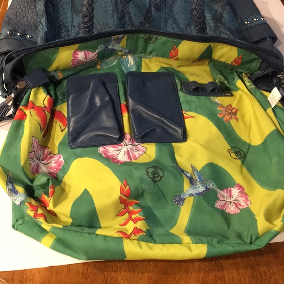 Chi by Carlos Falchi Leather Bag - Picture 4 of 8